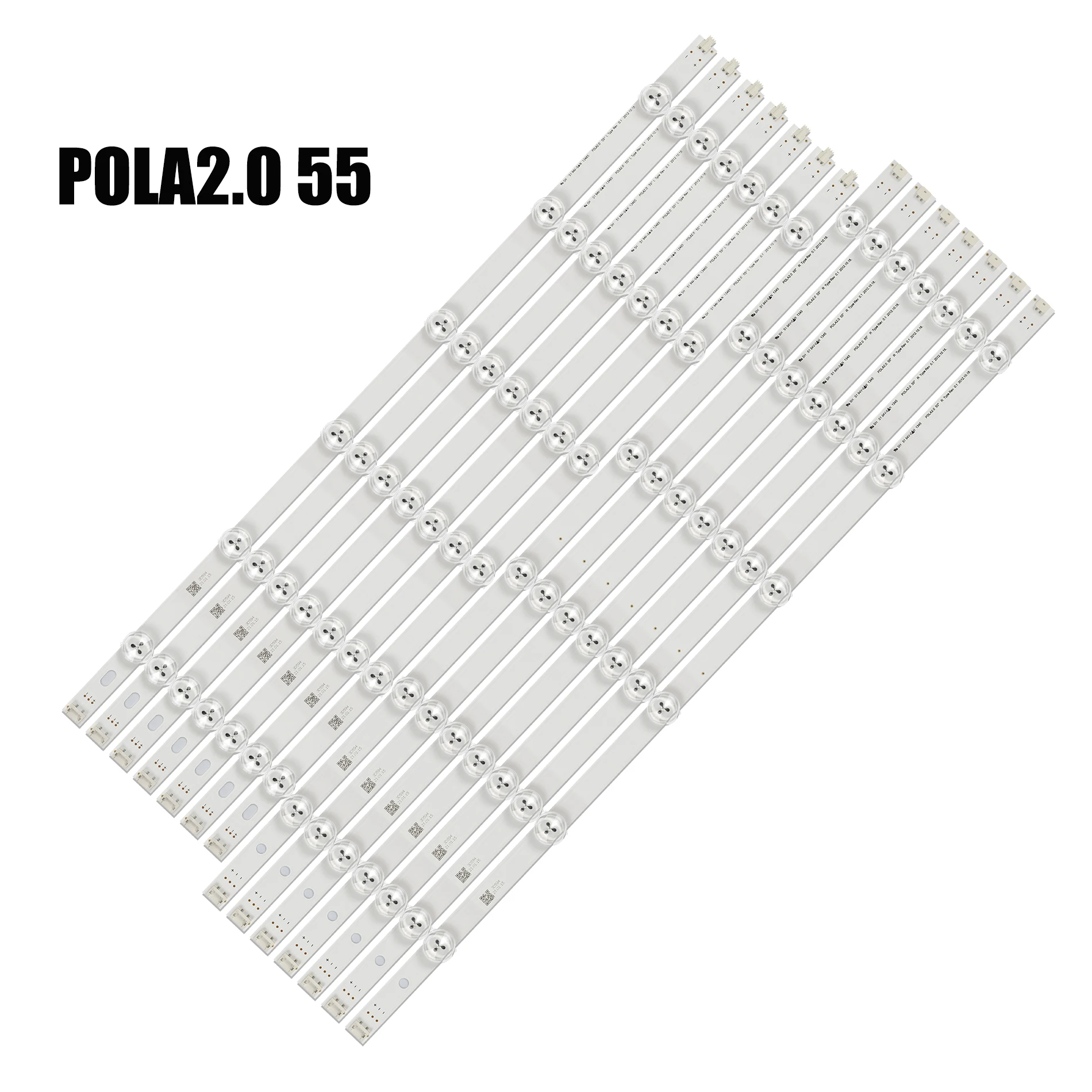 14pcs LED bar For innotek POLA2.0 55 Pola 2.0 R L 55LN5750 LA62M55T120V12 55LN5758 55LN5600 NC550DUN-SAAP1 55LN5710 55LN575V