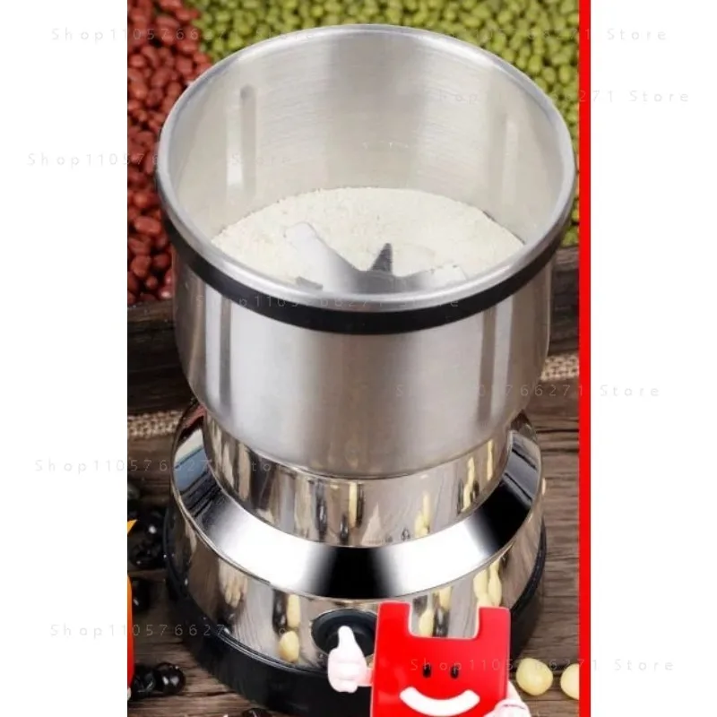 Portable Electric Bean Grinder Household Light Coffee Bean Powder