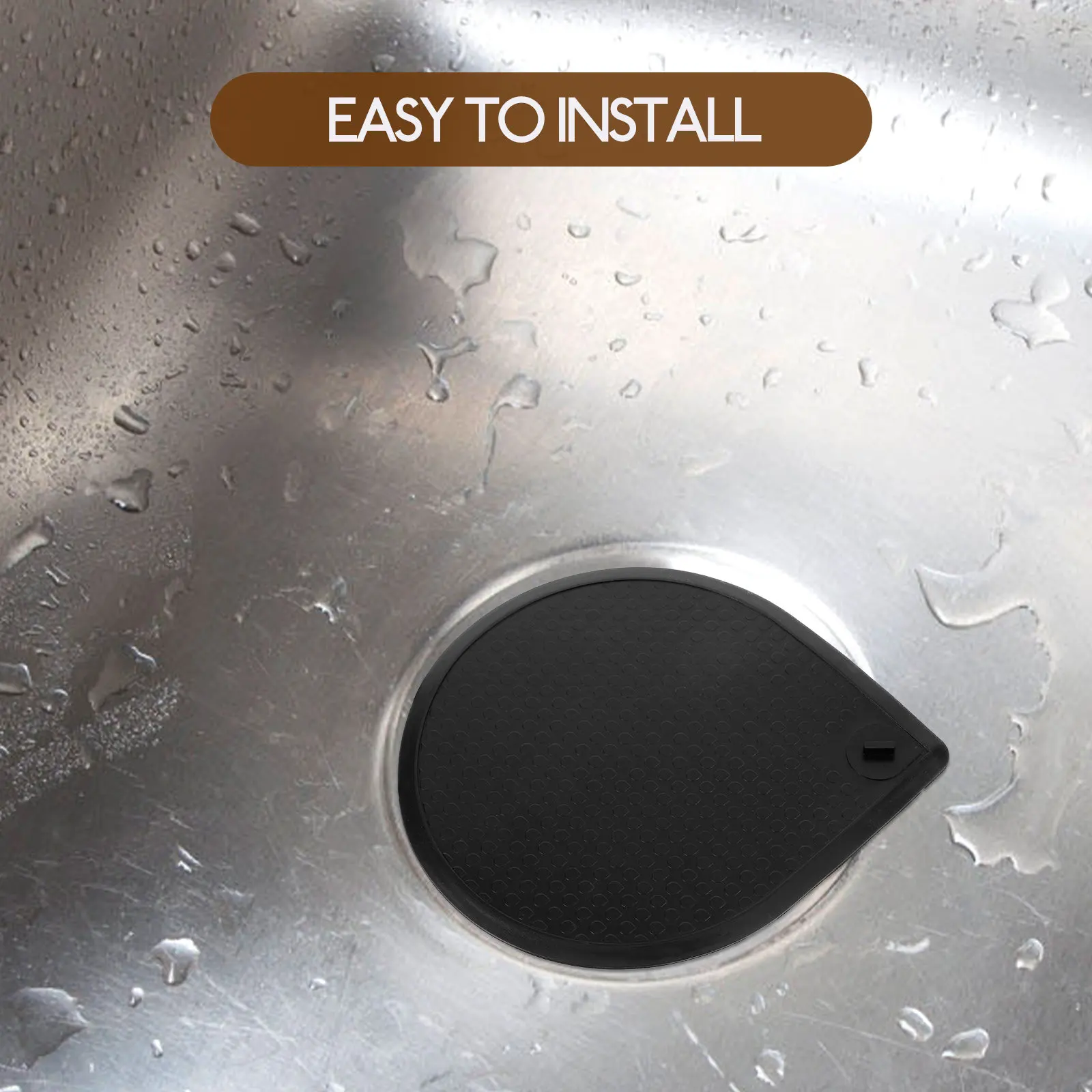

2Pcs Silicone Tub Stopper Bathtub Drain Plug Bathroom Sink Drain Cover Universal Silicone Bath Tub Stopper Plug