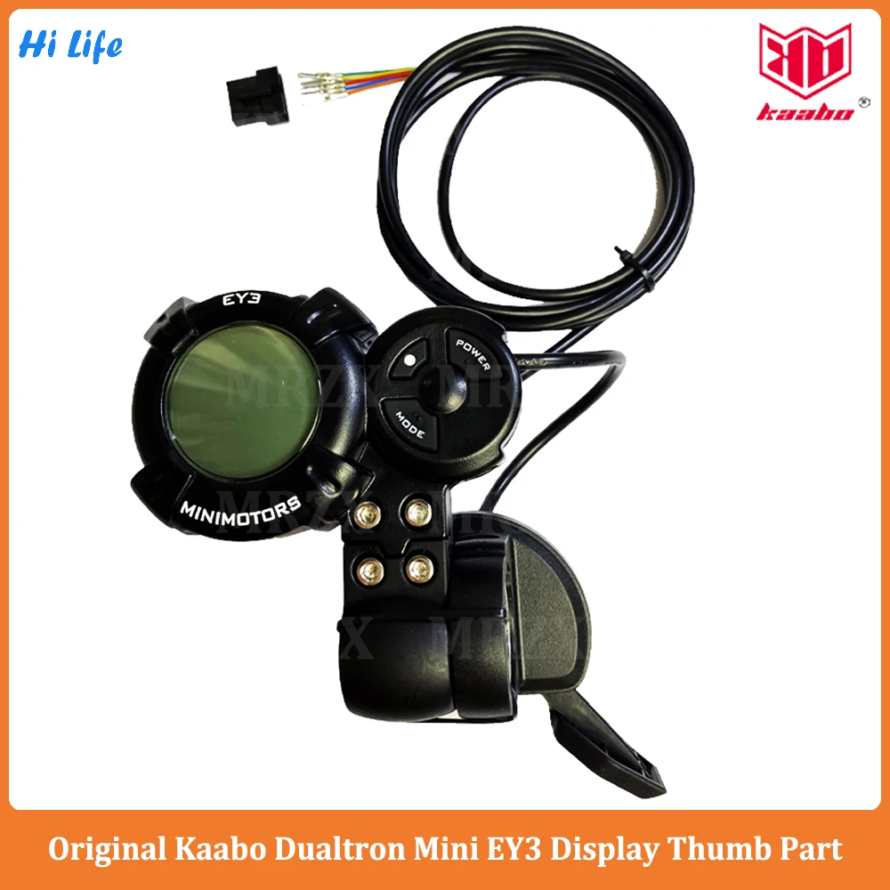 Modified Dualtron Minimotor EY3 Display Thumb Throttle for 48V-72V Dualtron Electric Scooter Install with Minimotor EY3 Display