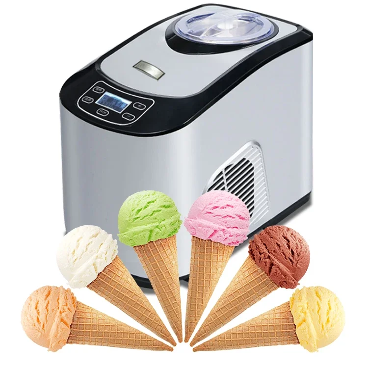 Small Commercial Homemade Italian Ice Cream Machine Batch Hard Ice Cream Machine