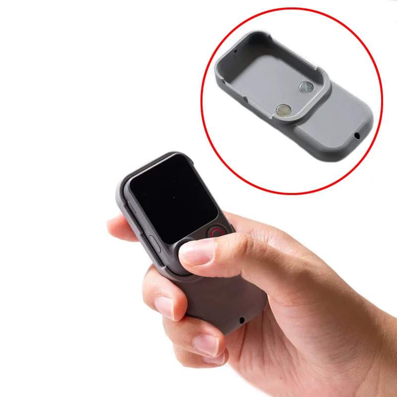 1PCS Magnetic Extension Handle Grip For DJI Osmo Pocket 4P Mobile 8P Remote Controller Matte Convenient PLA 3D-Printed Accessory