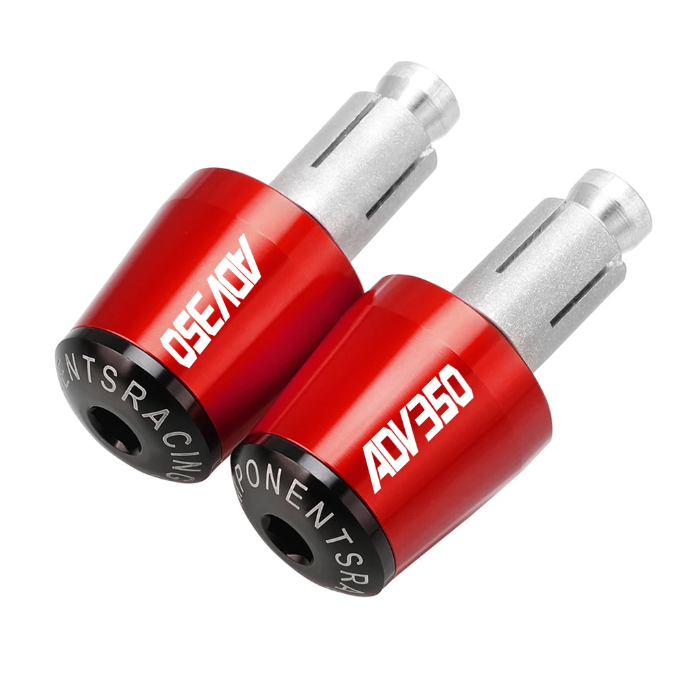 

FOR ADV350 ADV 350 2021 2022 2023 2024 Motorcycles Handlebar Grips Cap Weight Parts Anti Vibration Silder Plug Ends Accessories