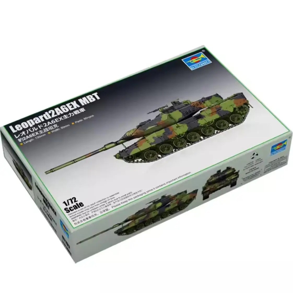 TRUMPETER 07192 1/72 Leopard 2A6EX: Un'Analisi Approfondita per Modellisti Esperti e Appassionati