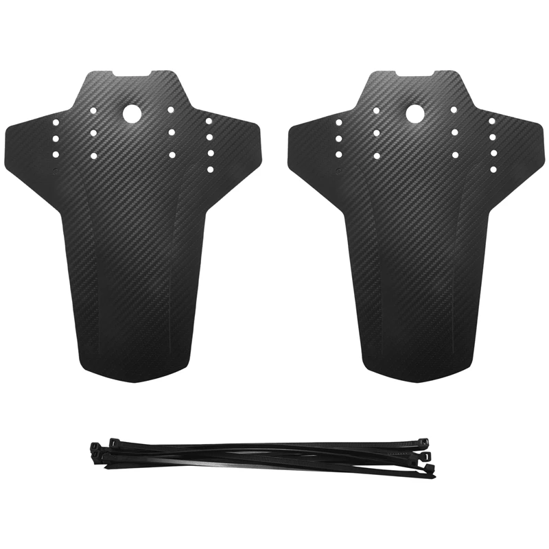 2Pcs Mountain Bike , Front and Rear Mud Guard, Adjustable Fenders Fits 26 Inch, 27.5 Inch, 29 Inch Size Bike-FABY