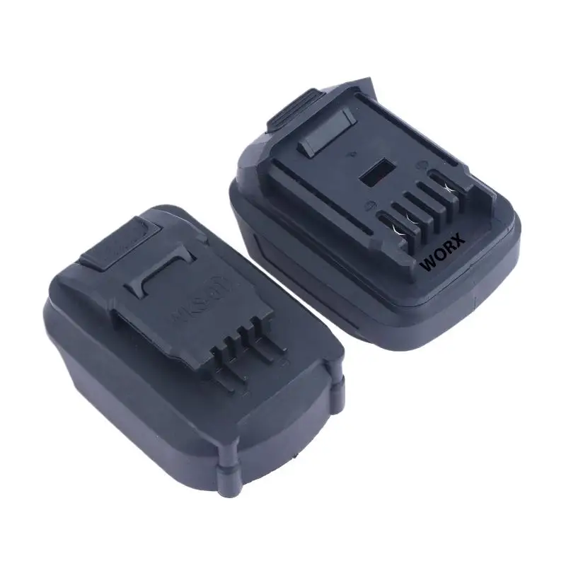 For 18V Li-ion Battery For Worx 4 Pin Small Foot 5 Pin Big Foot Electric Tools WU173 WU279 Power Tools Adapter Converter