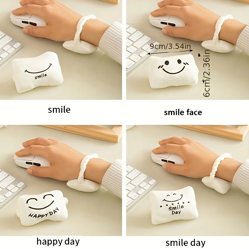 Mini Office Worker Mouse Mat Multi-Purpose Wrist Pad Mouse Soft And Freely Moveable Wrist Hand Protect Pillow For Home Or Office