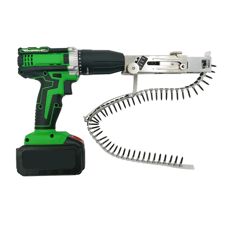 

Электрический цепной шуруповерт, полностью автоматический, для работы на высоте, волшебный инструмент, для саморезов, декоративный цепной шуруповерт