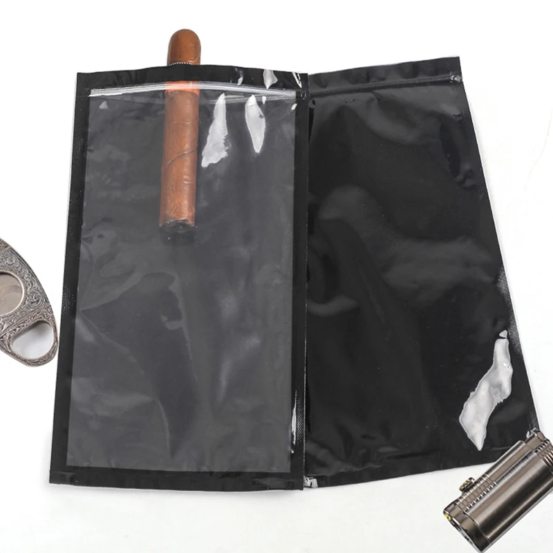 Cigar Moisturizing Bag Humidity Bag Hold 5 Cigars Bag Humidity Pack Humidifier Cigar Humidifier Bag Cigar Humidor Package Bag