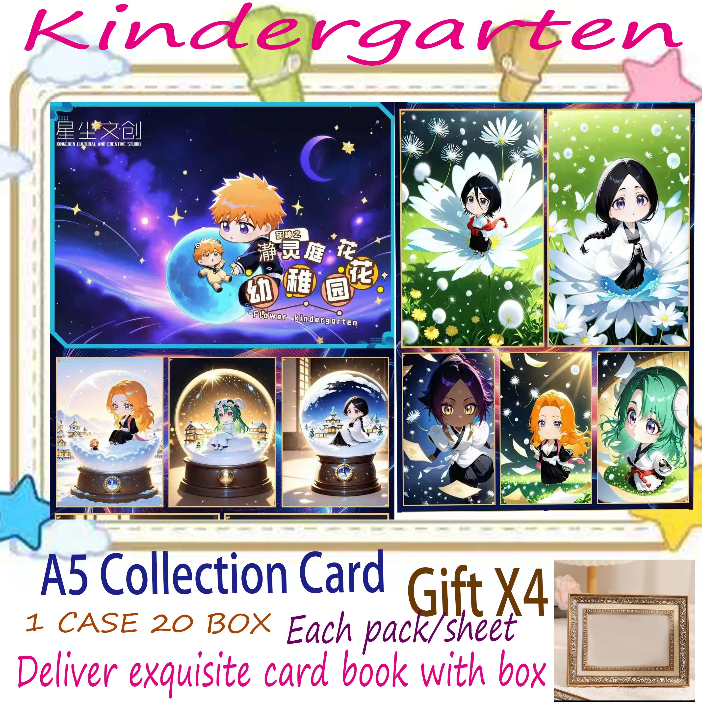 

Wholesale latest goddess story story kindergarten collection card characters, colored paper animation toys hobby gift board game