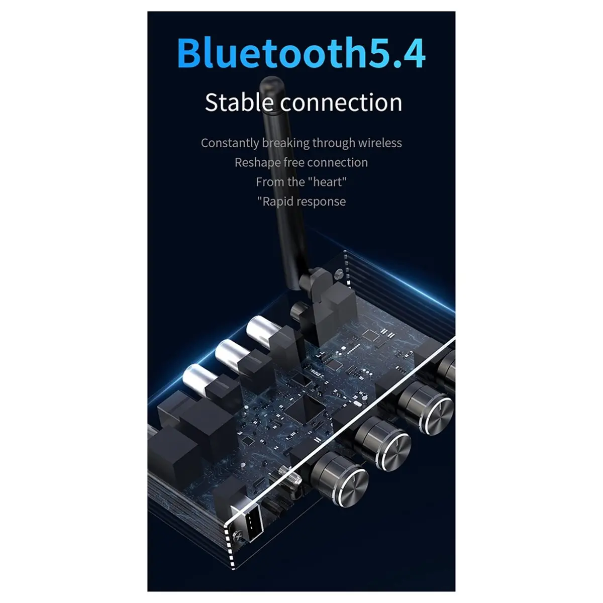 Digital Essentials New Bluetooth 5.4 Audio Receiver Digital Converter 3.5mm AUX for Coaxial USB U-Disk Karaoke Stereo Adapter