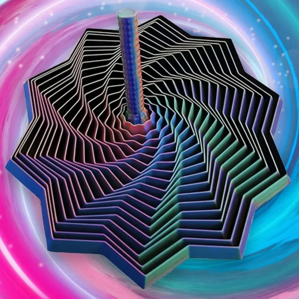 توسيع الحسية تململ ستار مع مقابض ثلاثية الأبعاد مطبوعة تململ لعبة الإجهاد الإغاثة دوامة دوامة سطح المكتب الضغط