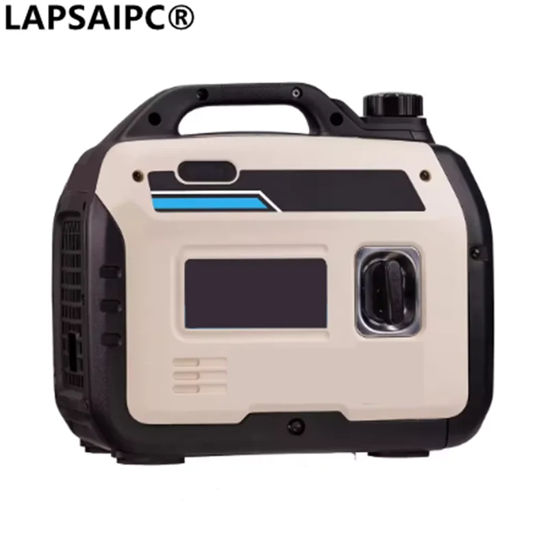 LAPSAIPC for Ultra Light Quiet 4000W Portable Inverter Generator White Gas Power Generator