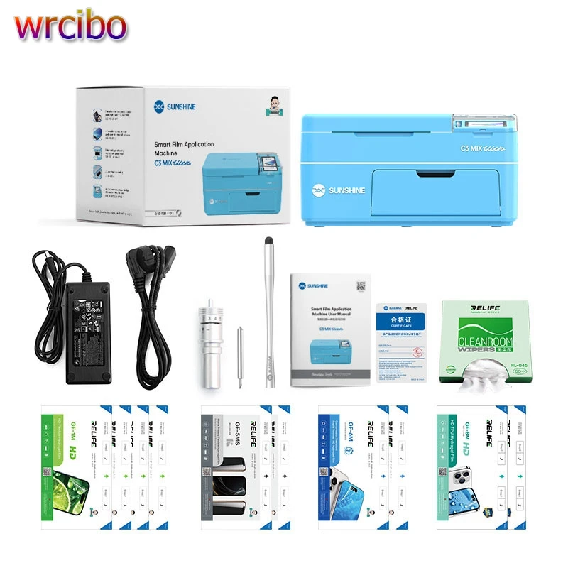 

Sunshine C3 Mix Ultra 12.9-inch Laminator, Multi-Language Touch Screen w/ Auto Film Feeding Cutting & Laminating UV Curing