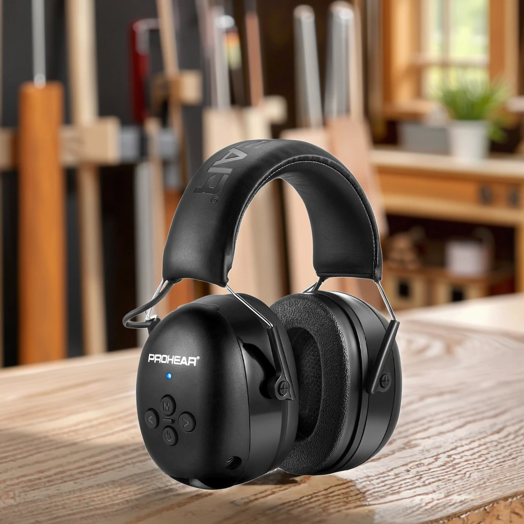 

Bluetooth 5.4 Ear Defenders Bluetooth Ear Protector Noise Cancelling Work Headphones Ear Protection Earmuffs