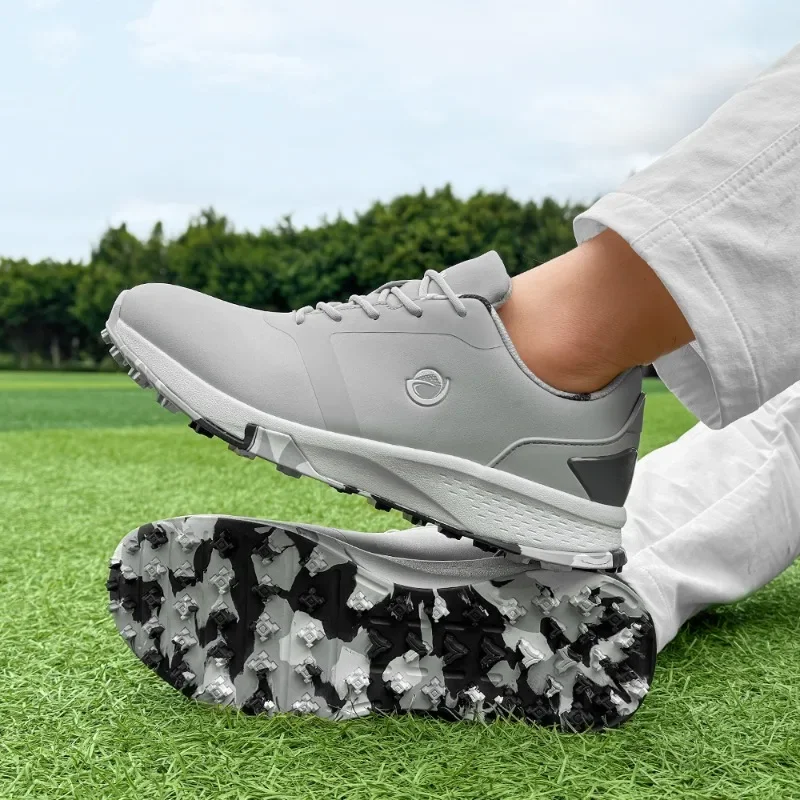 

Men's Large Size Outdoor Lawn Sneakers Lightweight Breathable Golf Shoes Men Wear-resistant Comfortable Training Shoes
