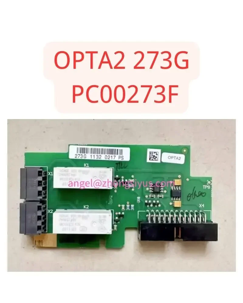 Used OPTA2 273G PC00273F Vacon inverter relay board signal board