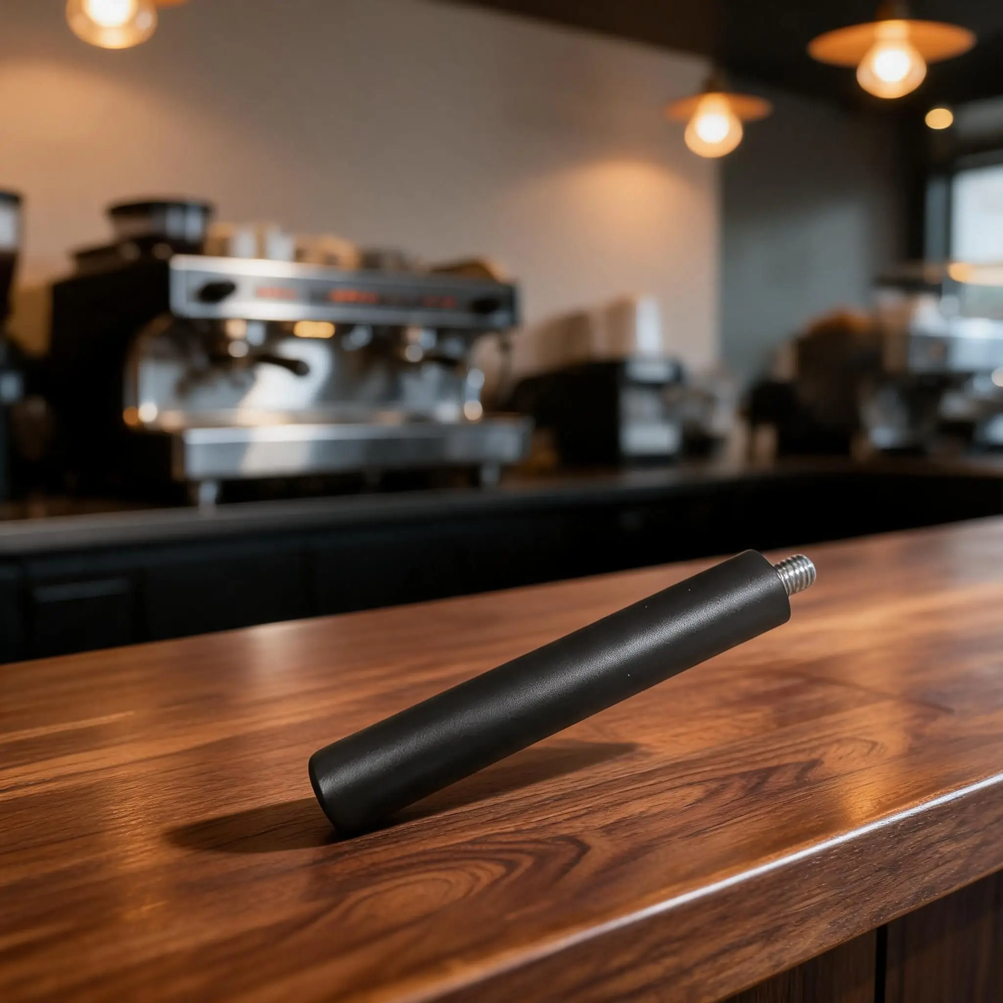 Aluminum Alloy Handle for Espresso Portafilter Built to For M10 Pitch Specifications for Accurate Fit and Operational Stability