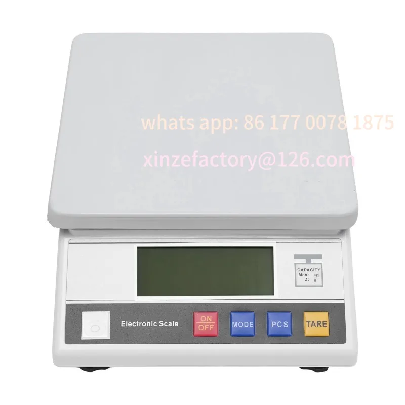 ميزات العد والمعايرة القابلة للتخصيص، ميزان المطبخ الرقمي LCD Di باللون الأخضر بسعة 7.5 كجم، زيادة 0.1 جرام، فارغة