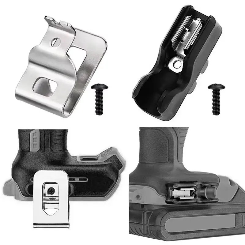 

Belt Clips Hook Bit Holder Kits for Dewalt 20V Electric Drill Driver Power Tools Accessories