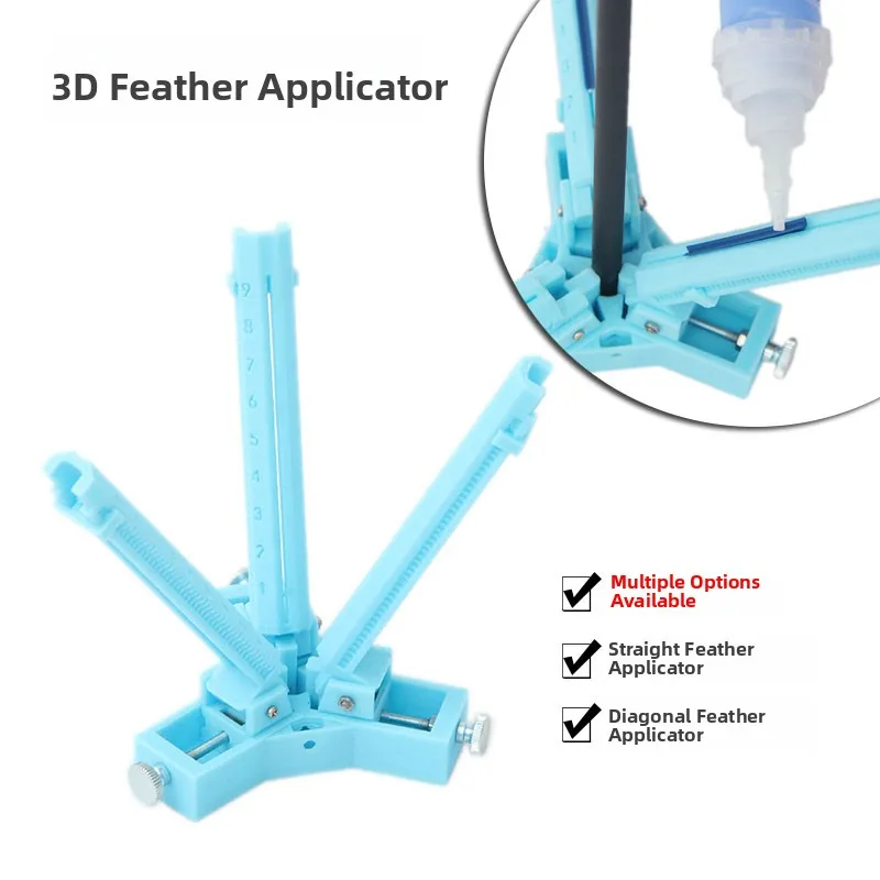 dispositivo-adhesivo-de-plastico-de-alta-precision-impreso-en-3d-para-fabricacion-de-flechas-de-tiro-con-arco-plumas-en-espi