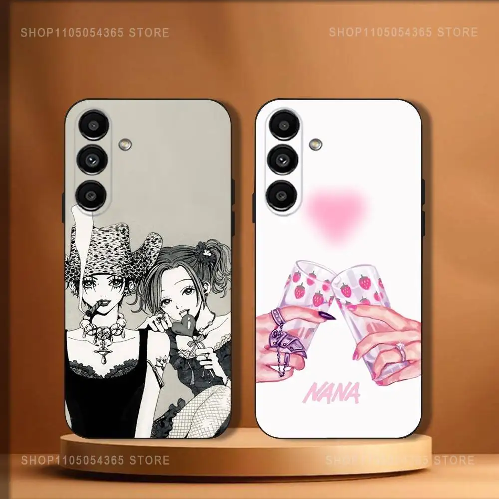 

Anime N-Nanas Phone Case For Samsung Galaxy A20,A21s,A22,A31,A32,A52,A53,A72,73,A80 Soft Black Cover