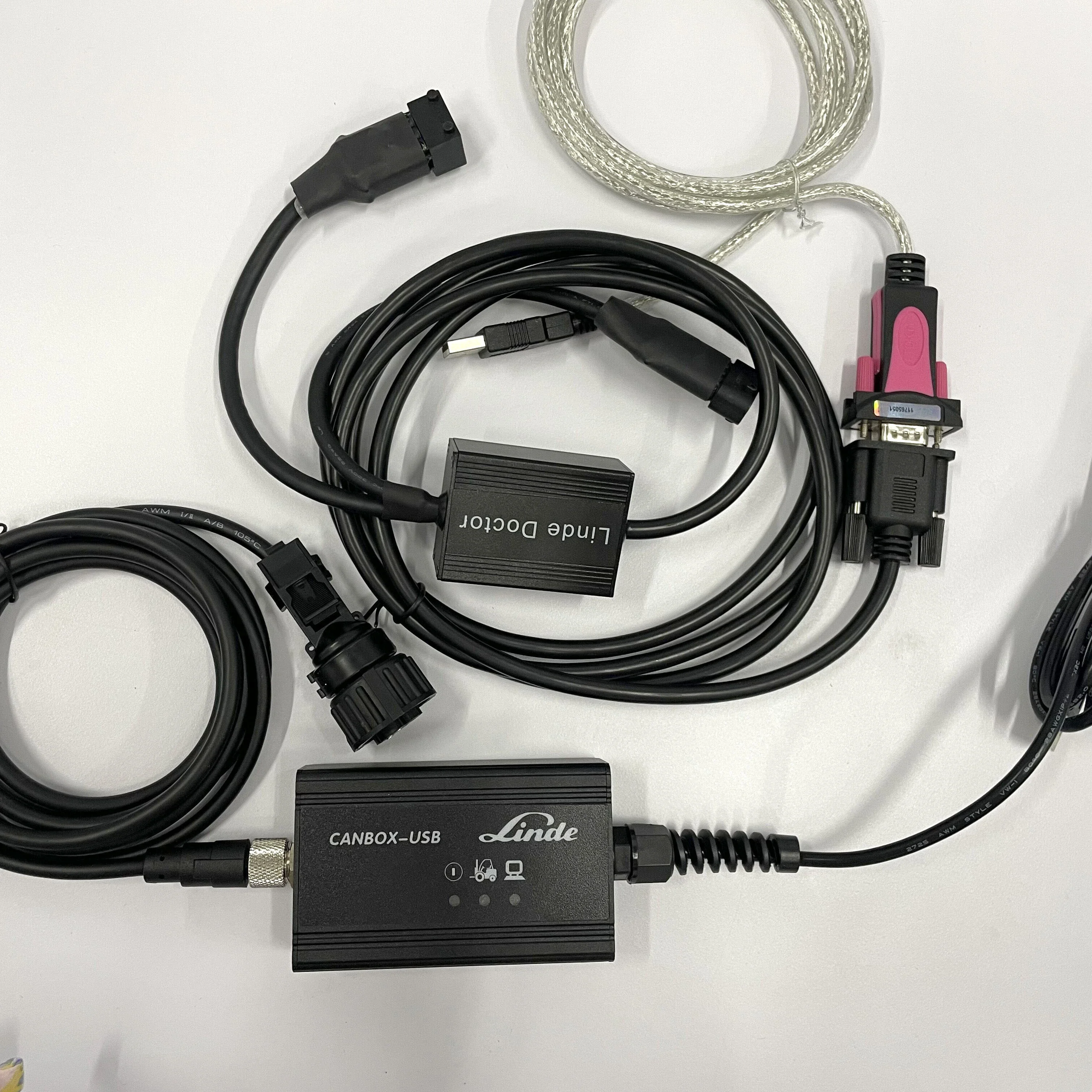 

Диагностический инструмент для вилочного погрузчика, 4-контактный кабель для Linde Canbox linde doctor LTD2, сканер для тропы