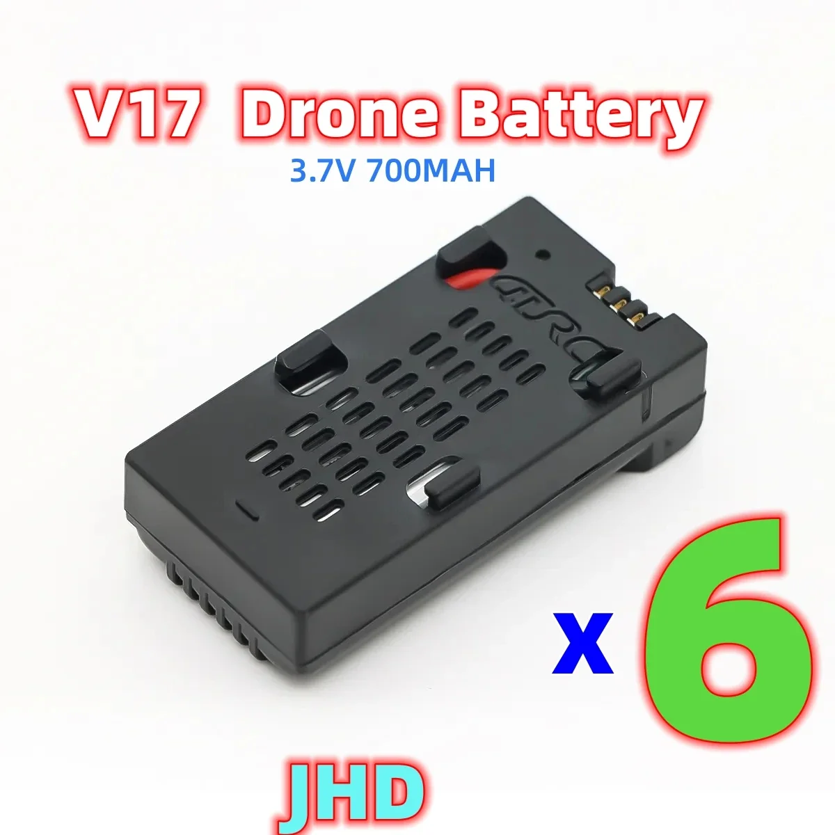 JHD-batería 4D-V17 para avión teledirigido, Original, 4DRC V17, 700mAh, accesorios para Dron V17