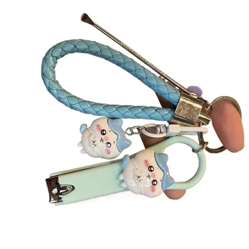 

Anime Cartoon Kawaii Chiikawa Usagi Keychain Manicure Accessories with Ear Scoop Exquisite Easy To Use Good Quality Convenient