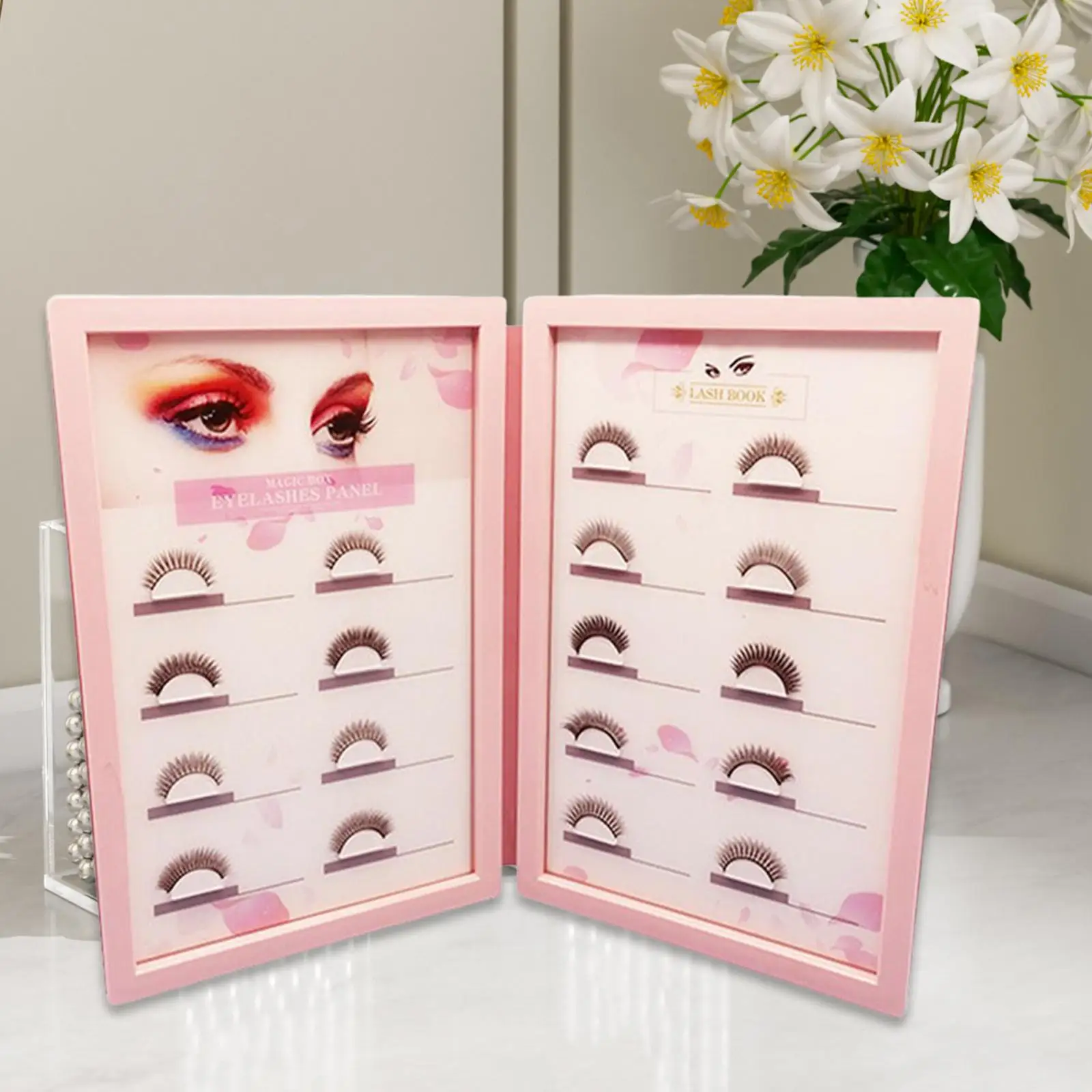 

False Lash Storage Book Empty Case for Shop Beauty Salon Personal Exhibition
