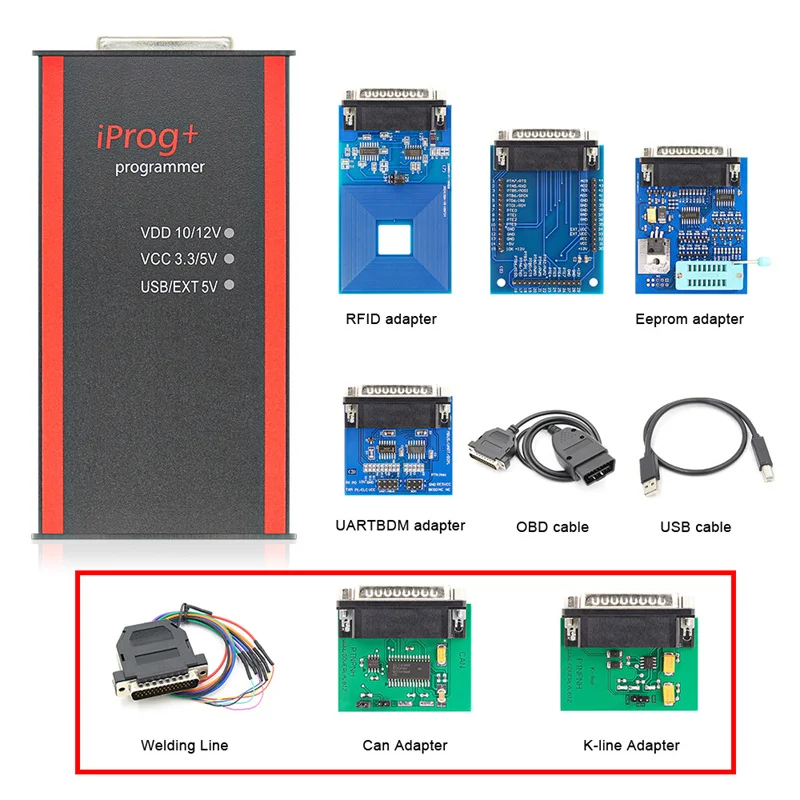 Iprog Pro Programmer IMMO Airbag Reset  replace CARPROG