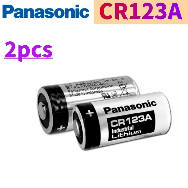 4-10PCS Original Panasonic 123 Lithium 3V Arlo Camera Battery CR123A CR17345 DL123A EL123A 123A