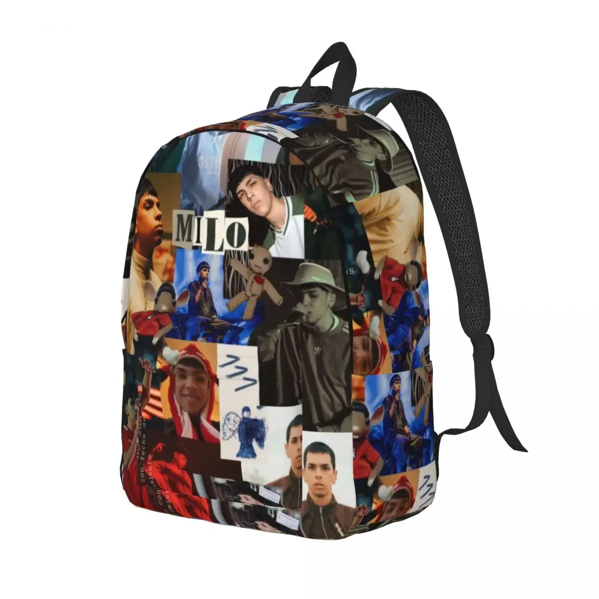 Custom Bag Milo J Fashion Backpack Gift Student Work Daypack For Men Women Laptop Computer Canvas Bags