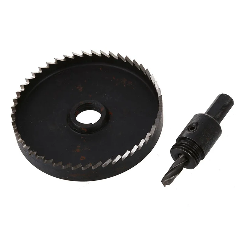 

VELIF-2X Hole Saw Tooth HSS Steel Hole Saw Drill Bit Cutter Tool For Metal Wood Alloy 80Mm