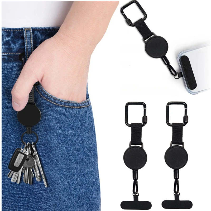 

1/2/3 шт. выдвижной противоугонный держатель для телефона, ремешок безопасности для смартфона, противоударный ремень для пеших прогулок, езды на велосипеде, альпинизма