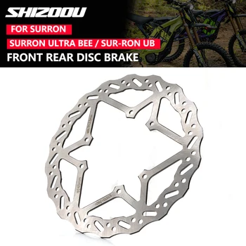 Tarcza hamulcowa 6-otworowa 240mm do roweru elektrycznego cross-country Surron UltraBee, części hamulcowe przednie i tylne do SUR-RON Ultra Bee.
