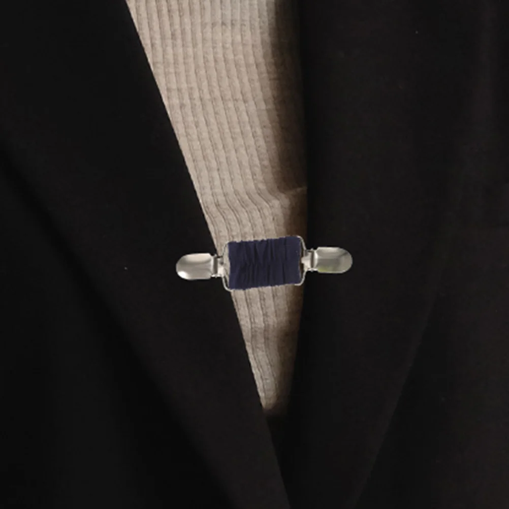 

4pcs Anti-Wardrobe Malfunction Clip Elastic Dress Clips For Women Clothing Accessories Cardigan Collar Clasps Shawl Sweater