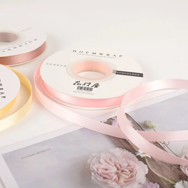 20 yards/roll 10mm Grosgrain Ribbon Wholesale gift wrap decoration ribbons lace fabric