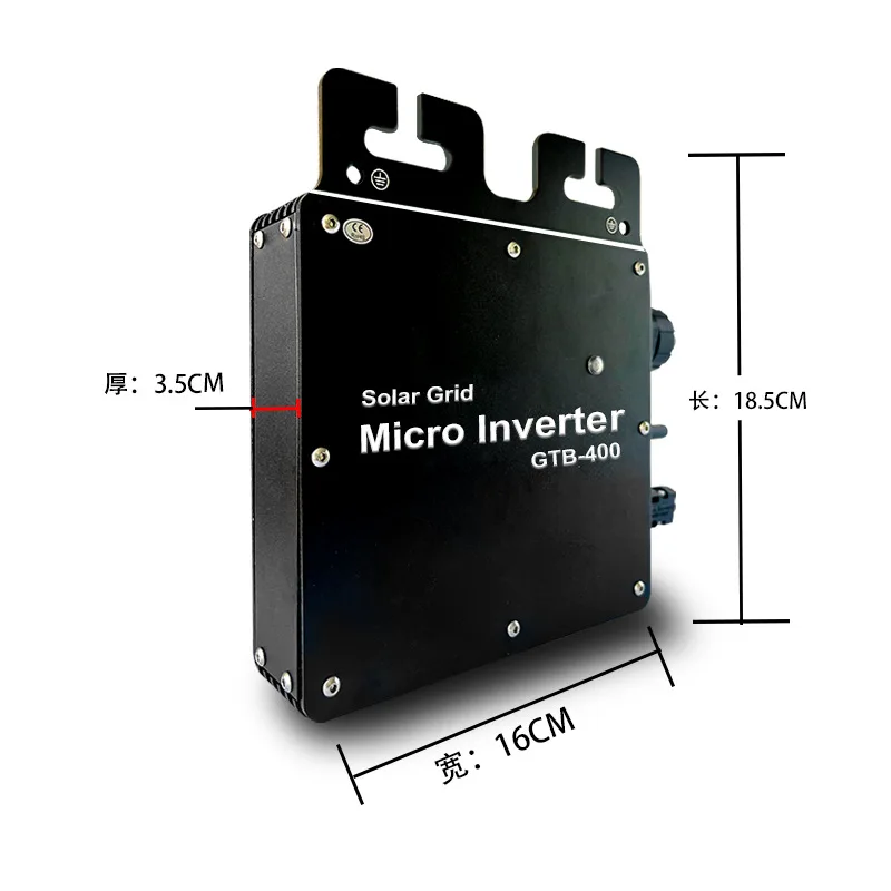 400W/450W Solar Panel Grid Connected Inverter Wireless WiFi