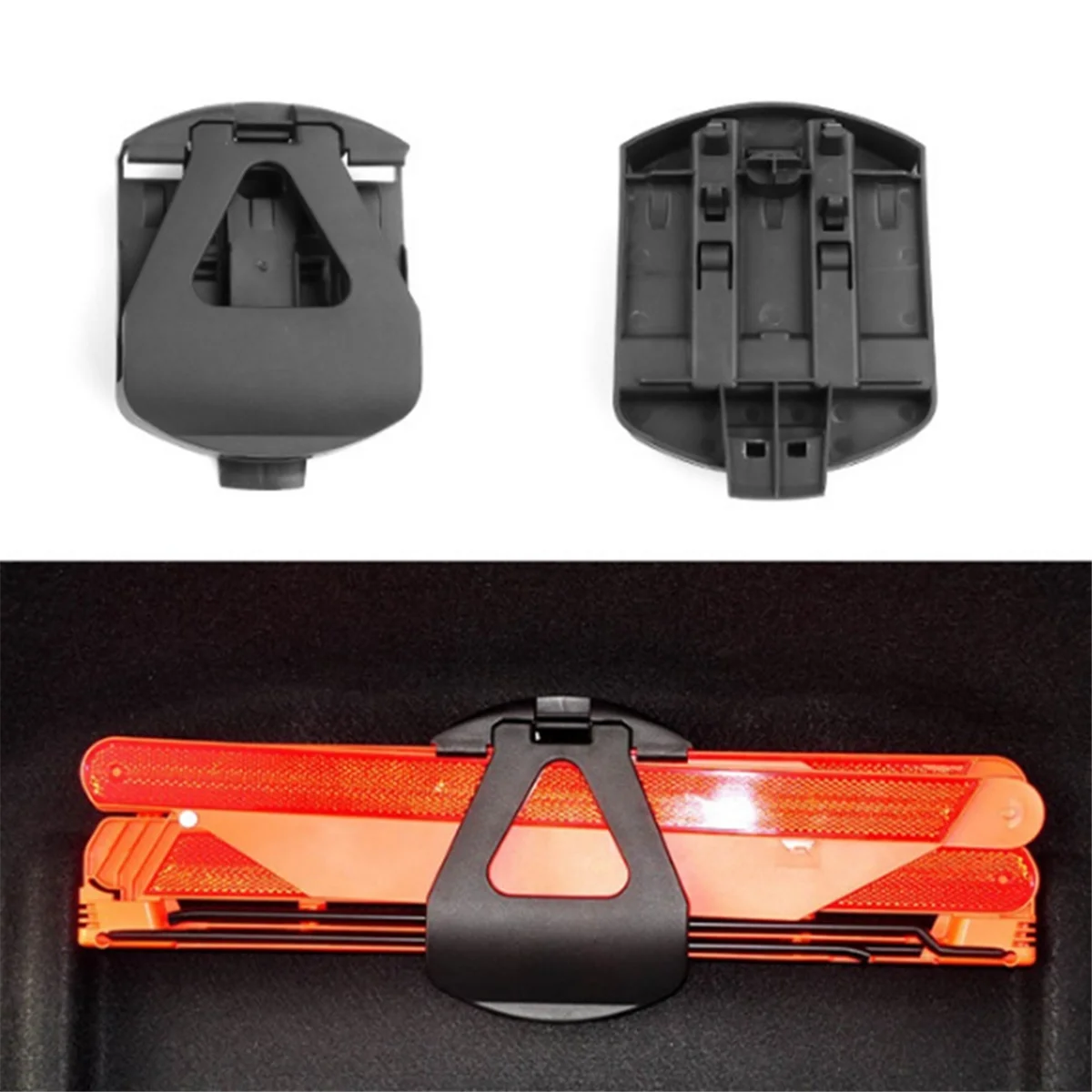 Крепление аварийного кронштейна багажника автомобиля 2048904212   Для Mercedes Benz W218 W212 W204 Предупреждающий держатель треугольных знаков-LITE