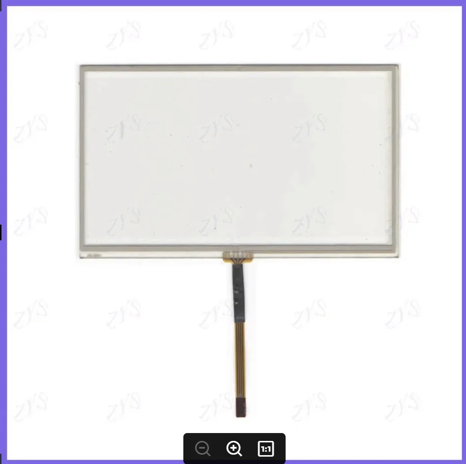 

ZhiYuSun for Hyundai HCCR4701M compatible Touch Screen glass 4 lines resistive USB touch panel overlay kit TOUCH SCREEN
