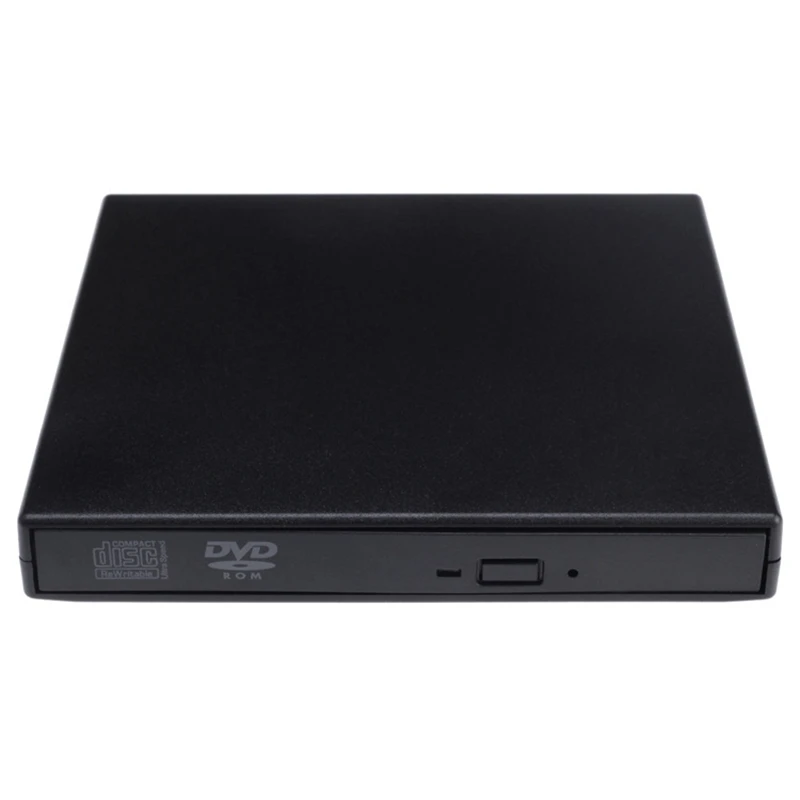 Lettore DVD esterno USB 2.0 Unità CD Lettore musicale Mp3 Film Lettore portatile per Windows 7/8/10 Computer portatile desktop PC