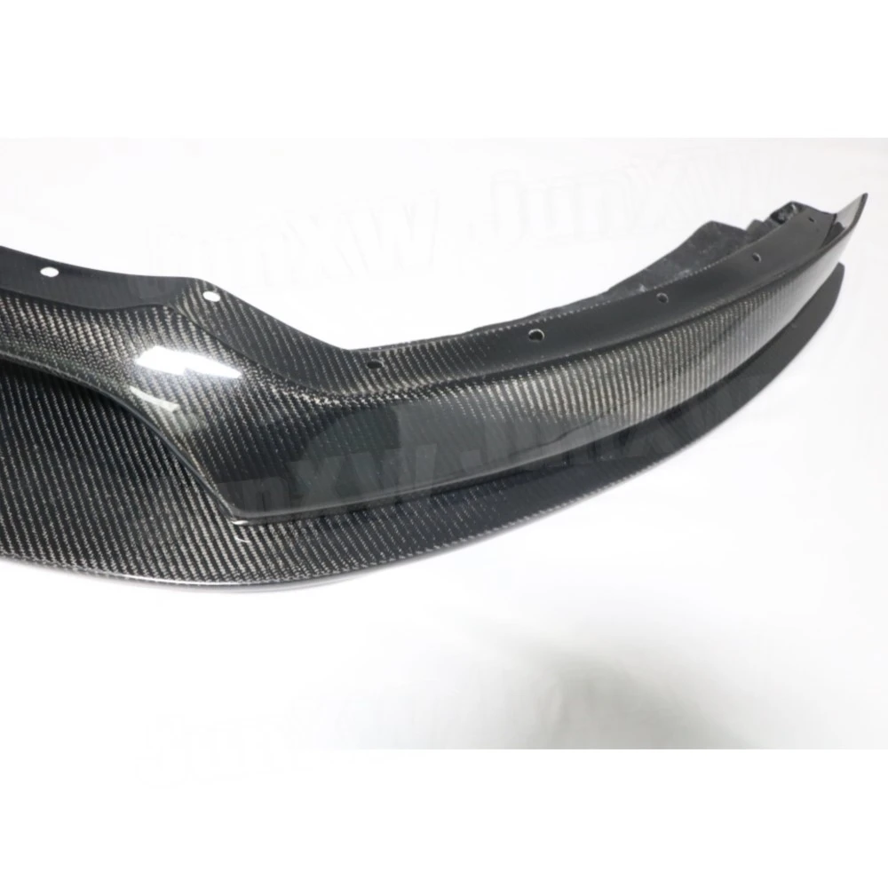 Front Lip Spoiler For Ford Mustang Coupe 2015 2016 2017 Carbon Fiber Head Bumper Chin Shovel Guard Car Styling