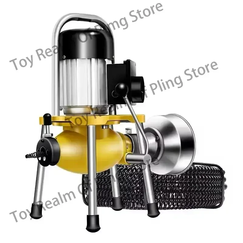 Professional 1500W Q-180 electric pipe dredge machine sewer   toilet floor drain  cleaning  family