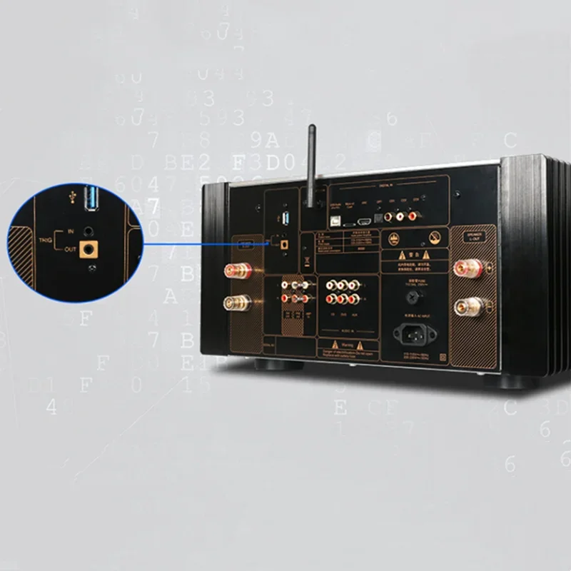 الفائز AD-99D HiFi مكبر كهربائي فئة أ مكبر الصوت تعديل مع بلوتوث USB-الصوت I2S ARC U القرص/TF بطاقة APP التحكم