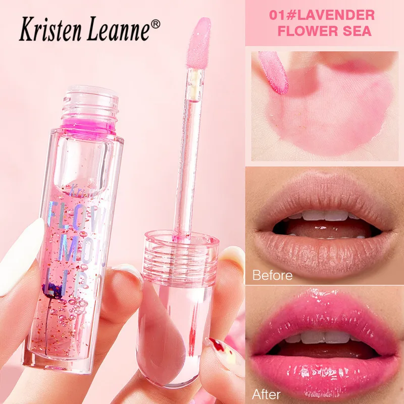 크리스틴 리안 하이테크 롱래스팅 모이스처 락 페탈 모이스춰라이징 글로스 컬러 체인징 립 오일