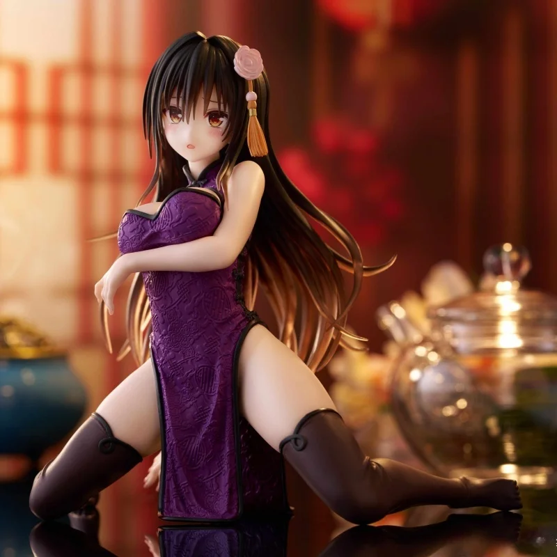 

Оригинальная фигурка Yui Kotegawa из серии Taito DC в стиле чонсам, аниме-статуэтка из To Love-Ru Darkness, коллекционный подарок