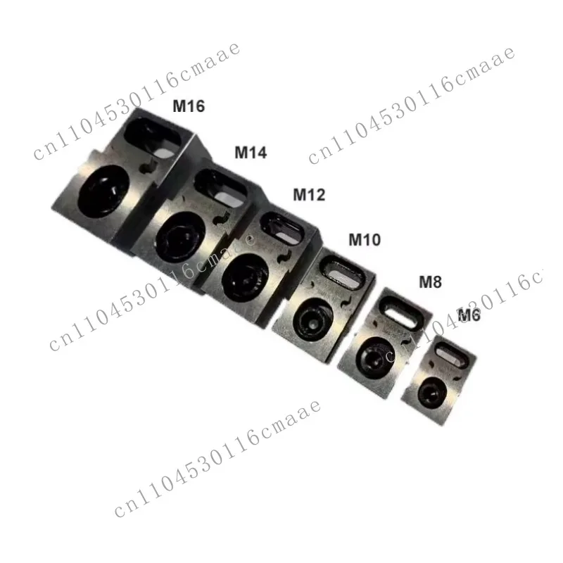Single-sided heavy-duty precision cutting multifunctional parallel flat jaw vise side fixing clamp M6-M16 OK fixture