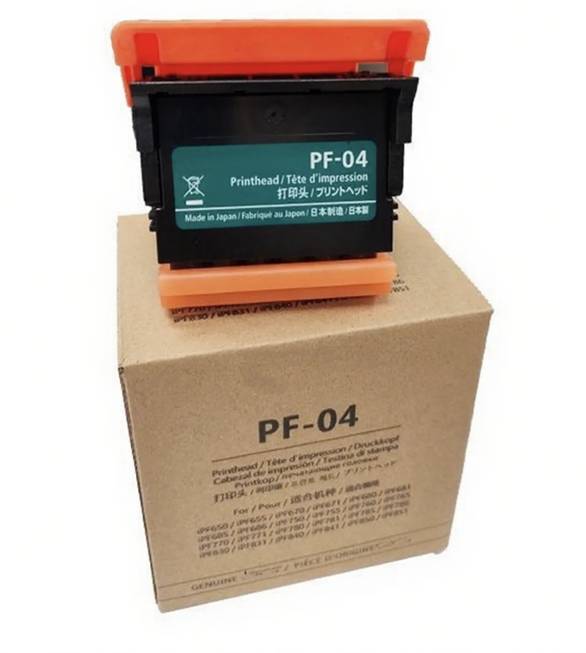 

Print Head nozzle printhead For Canon IPF650 IPF655 IPF681 IPF685 IPF686 IPF755 IPF760 IPF765 IPF750 PF-04 pf04 pf 04