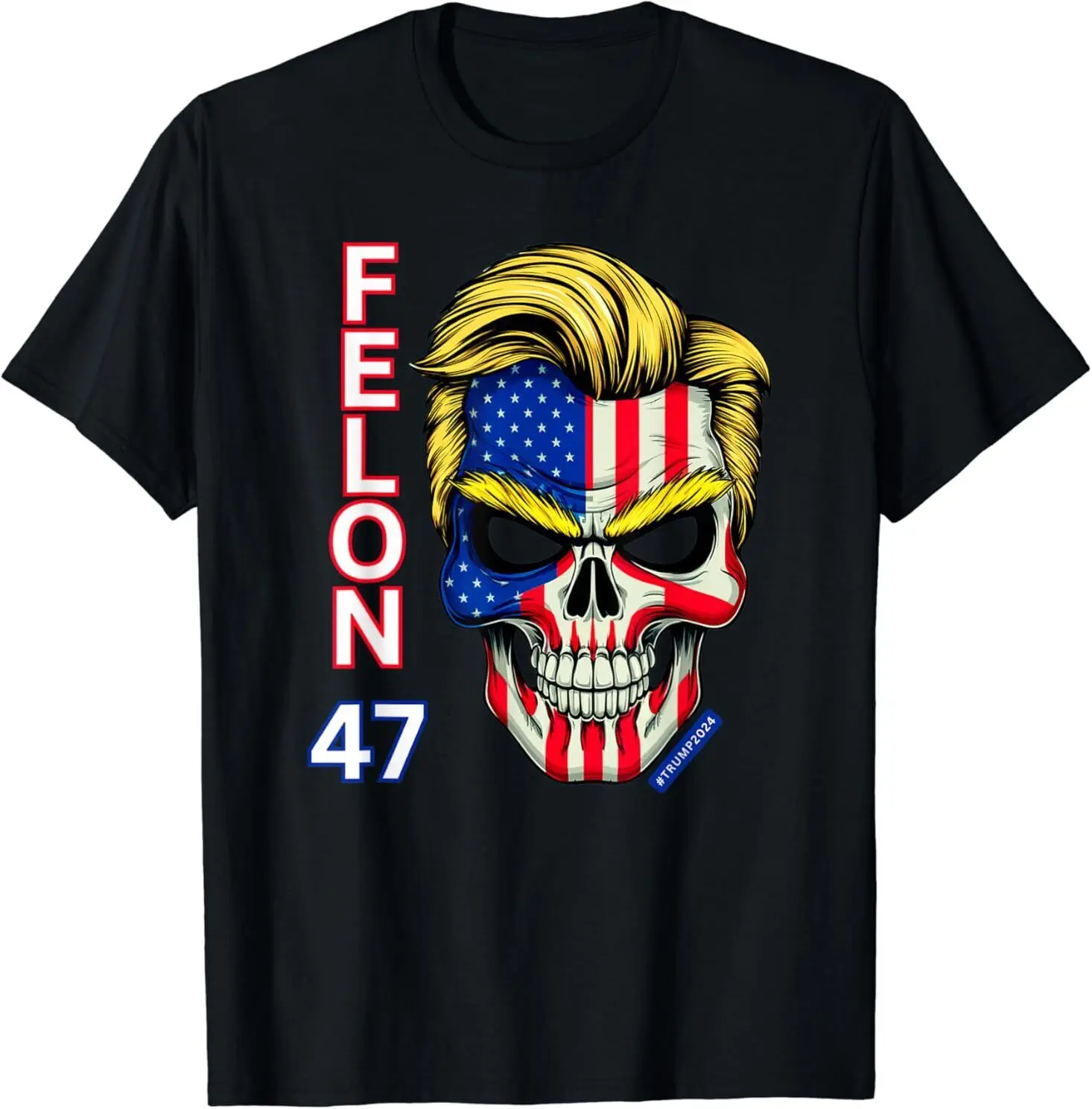 

NEW LIMITED Trump 2024 Skull Cool Design Best Gift Idea Premium T-Shirt S-3XL